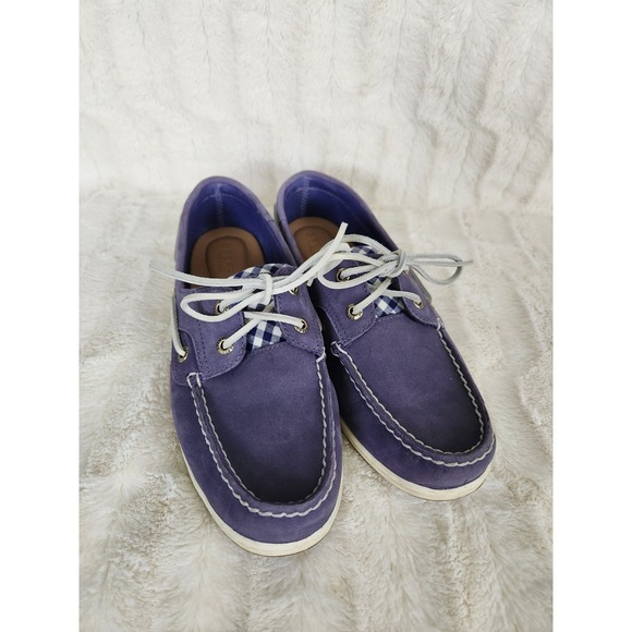 Sperry Women's Koifish Gingham‎ Boat Shoe 8 - Picture 1 of 8
